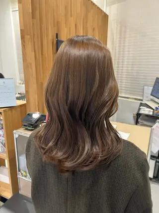 ミディアム 韓国ヘア ‎⟡.·KANA🐥のヘアスタイル