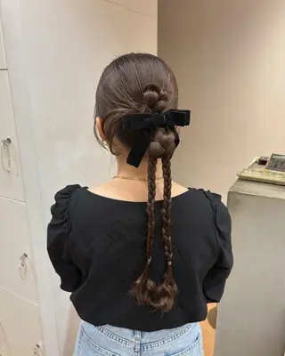 ヘアアレンジ yuka/ ヘアセットのヘアスタイル