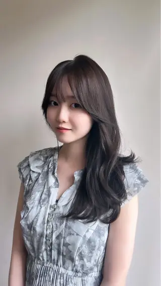 セミロング カラー 髪質改善カラー🦋 レイヤー/ナカネのヘアスタイル