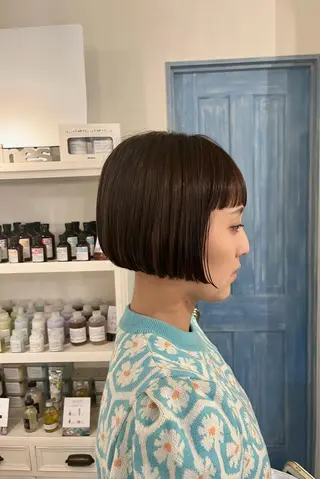 ショート よこもり あいのヘアスタイル