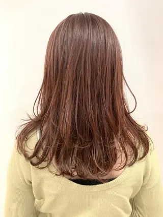 ロング カラー レイヤーカット 🪩yurikaのヘアスタイル