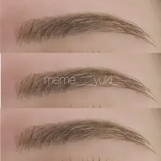 アイブロウ meme神戸三宮 yuki.のマツエク・マツパデザイン