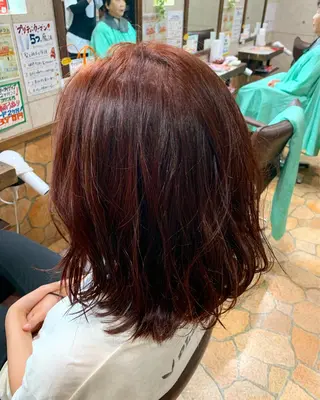 カラー 枚方 tomee 🦋南部 しほ🦋のヘアスタイル