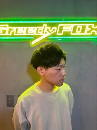 ミディアム dunhill 斉藤 大樹/メンズカットのヘアスタイル