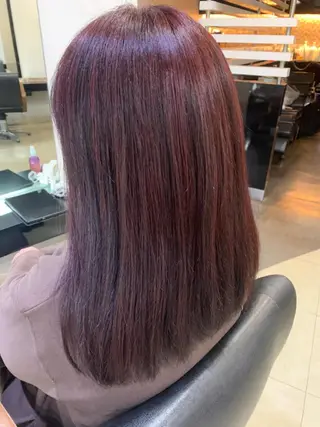 ミディアム ✂️ 小倉ちか✂️のヘアスタイル