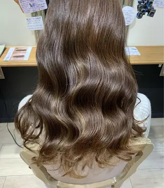 ロング 艶髪レイヤー上田 紗也🇰🇷💗のヘアスタイル