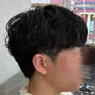 ショート パーマ メンズ いちか🤍 COQU千葉のヘアスタイル