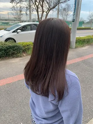 ロング 平田 広大のヘアスタイル
