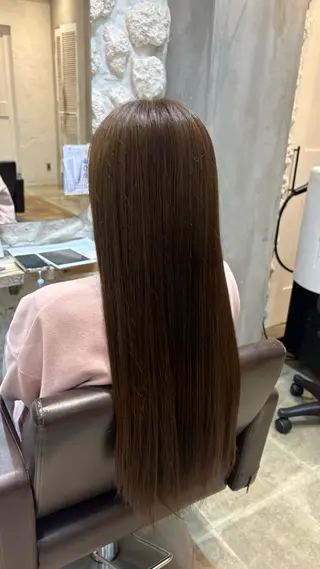 ロング 綱島☁️ 島崎愛里のヘアスタイル