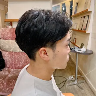 ショート メンズ キッズ ボブ/透明感カラー /大宮/たぐち🥣のヘアスタイル