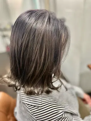 ミディアム 五藤 🍀壽野のヘアスタイル