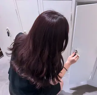 ロング ingsjapan所属・折見 千花のヘアスタイル