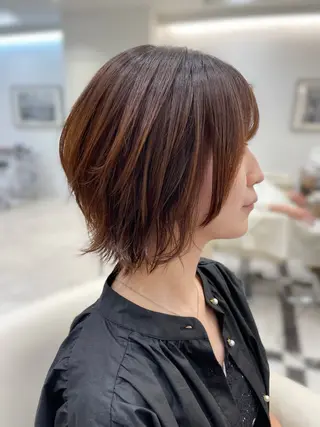 ショート ウルフカット/ ハッシュカット/山路のヘアスタイル