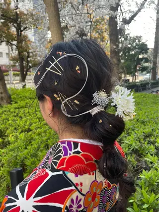 セミロング Yurina 💖透明感カラー💖のヘアスタイル