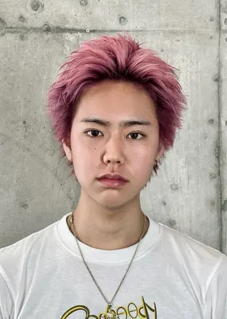 カラー メンズ 中原 祥太のヘアスタイル