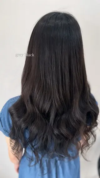 ロング カラー 【メンズ特化】池袋 韓国スタイル飯塚のヘアスタイル