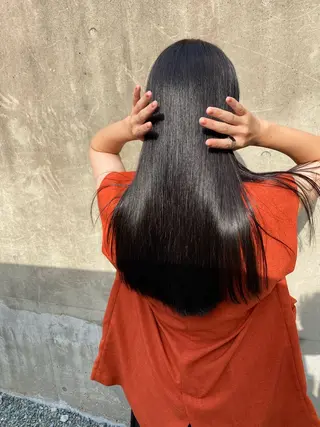 ロング 吉武 茂暉のヘアスタイル