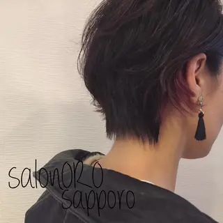 ショート カラー 池田 真由美のヘアスタイル