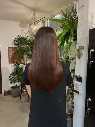 ロング 高原 優のヘアスタイル