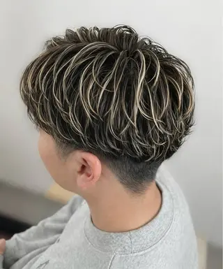 カラー メンズ jammin.新塘 亮介のヘアスタイル