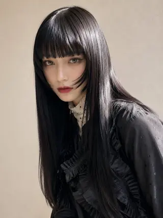 ロング パーマ 17日空き◎艶髪 misatoのヘアスタイル