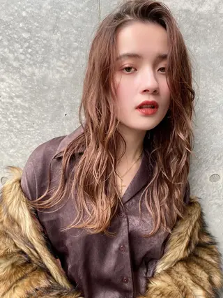 セミロング marju銀座 マージュギンザのヘアスタイル