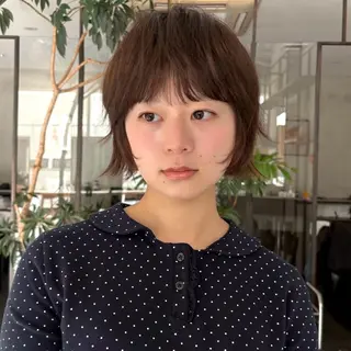 ミディアム カラー 銀座/髪質改善カラー /ボブ/本田 聖のヘアスタイル