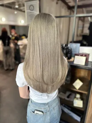 ロング カラー 透明感爆モテカラー Hitoshiのヘアスタイル