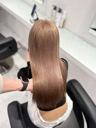 セミロング カラー ヘアアレンジ メンズ ♡ 𝐑𝐈𝐎♡のヘアスタイル