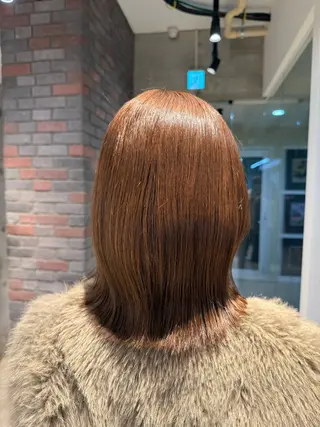 ミディアム 吉川 慶斗のヘアスタイル