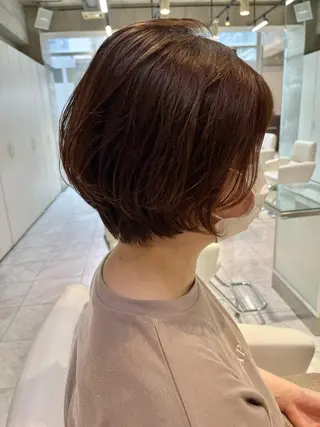 ショート カラー kaho.🌿 ショートヘア⭐️のヘアスタイル