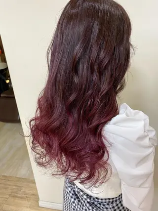 カラー SALOWIN栄 高須大貴のヘアスタイル