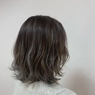 ミディアム カラー ヘアアレンジ 【Sweep】おじま のぞみのヘアスタイル