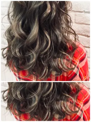 セミロング 白井 秀太郎のヘアスタイル