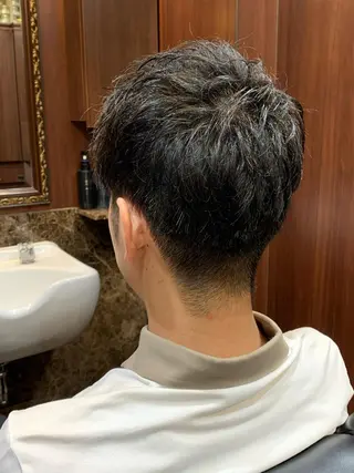 ショート メンズ 羽木 隆徒のヘアスタイル