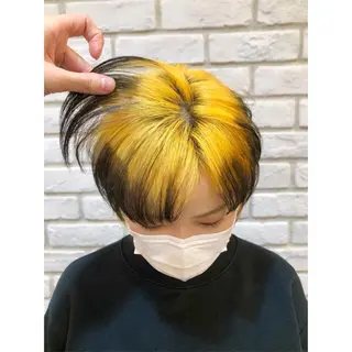 ショート カラー 推しカラー✨ オタク美容師ユウカのヘアスタイル
