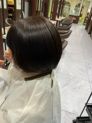 ショート ツヤ髪🫧似合わせ ✨あんどうゆうかのヘアスタイル