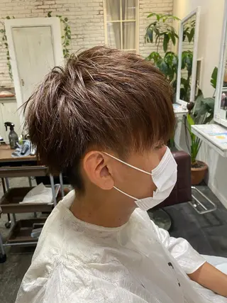 ショート メンズ 北生駒☆カットが得意 鎌田フミヤのヘアスタイル