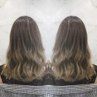 ミディアム カラー 重政 和樹のヘアスタイル