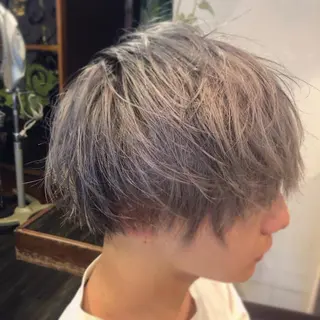 カラー メンズ 早稲田/メンズパーマ /カラー/松井聖虎のヘアスタイル