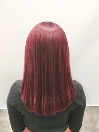 セミロング カラー yoshi ☆のヘアスタイル