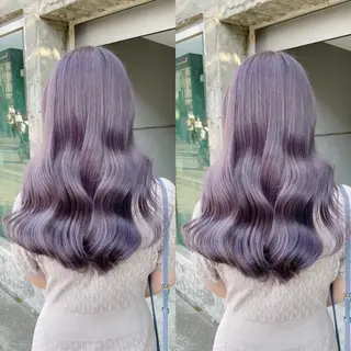 ロング カラー ブリーチ無しダブル カラー🦕まどかのヘアスタイル