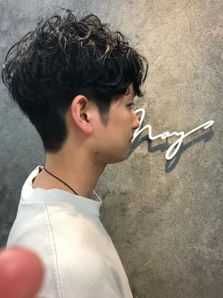 メンズ Noyヨシモト ヒロトのヘアスタイル