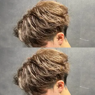 パーマ メンズ 🔥フェザーパーマ 特化🔥勇斗のヘアスタイル
