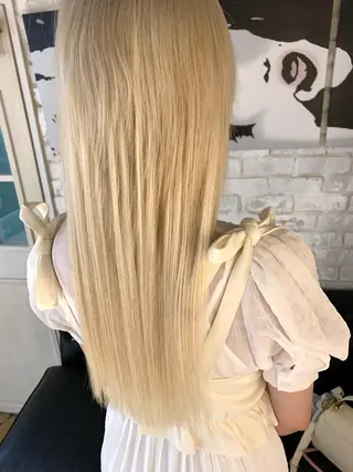 ロング ✨ハイトーン✨艶髪 ✨髪質改善✨和田のヘアスタイル