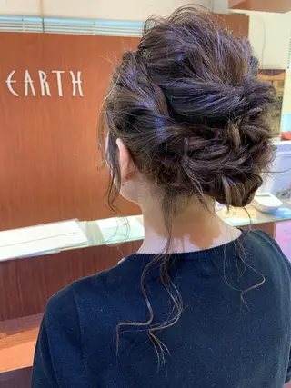 ヘアアレンジ yaya✂︎ 美髪/艶カラーのヘアスタイル