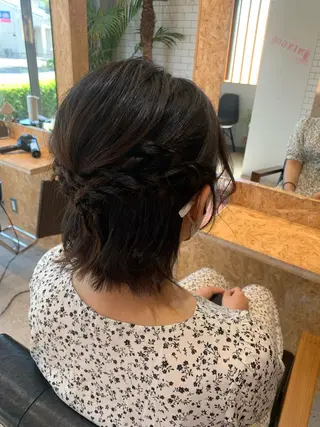 ショート ヘアアレンジ stylist N0Nのヘアスタイル
