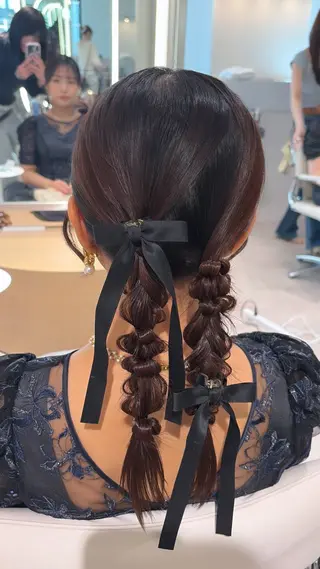 ヘアアレンジ ami omochaのヘアスタイル