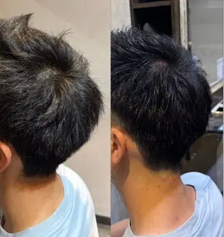 ショート メンズ 松本|似合わせ眉 ×まつげパーマ×ヘアの眉毛・アイブロウイメージ