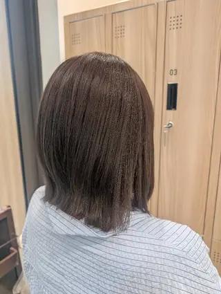 カラー ミディアム 田端みおと🐱 SoZoBridgeのヘアスタイル